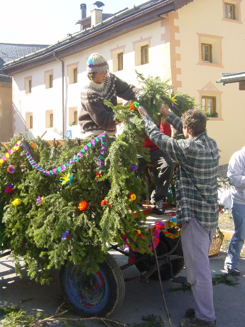 preparaziun dal char pella musica